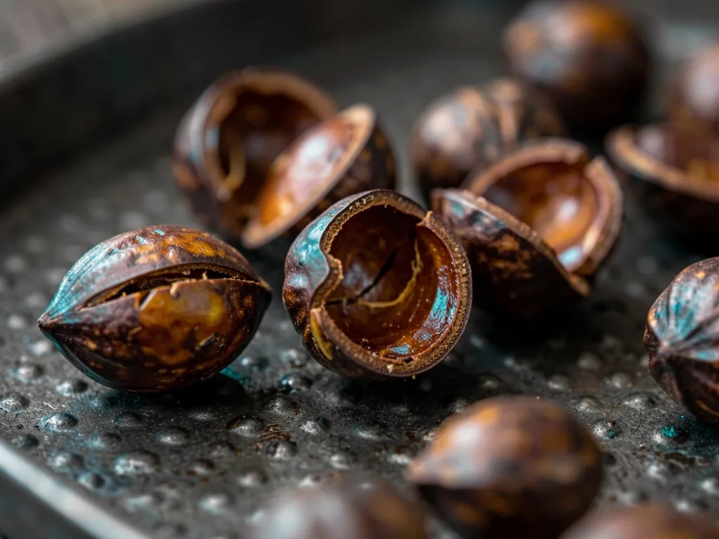 Guarana seeds macro
