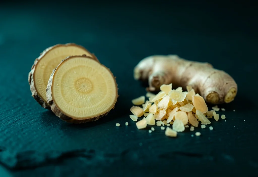 Ginseng cross-section